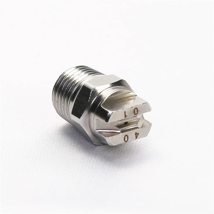 HU/HVV Stainless Steel Vee jet Flat Fan Spray Nozzles China